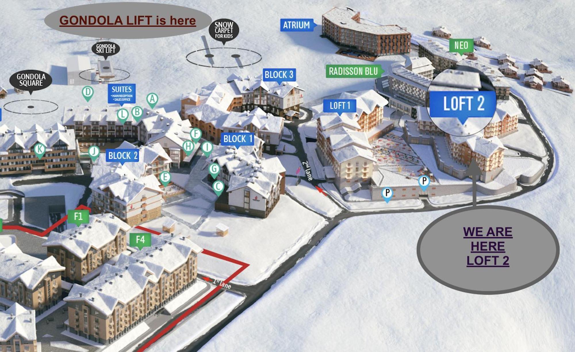 New Gudauri Voyage Apartments By Gondola Oda fotoğraf